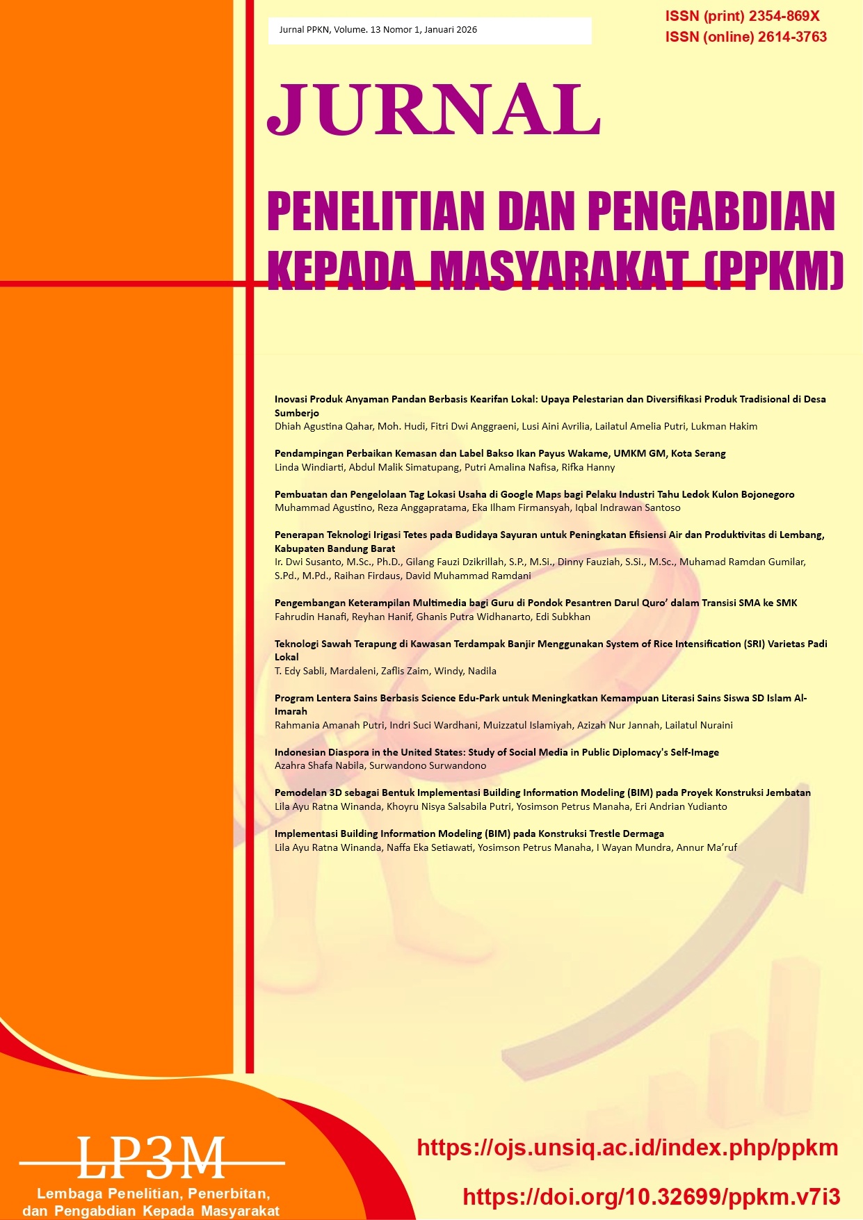 					View Vol. 13 No. 1 (2026): Januari
				