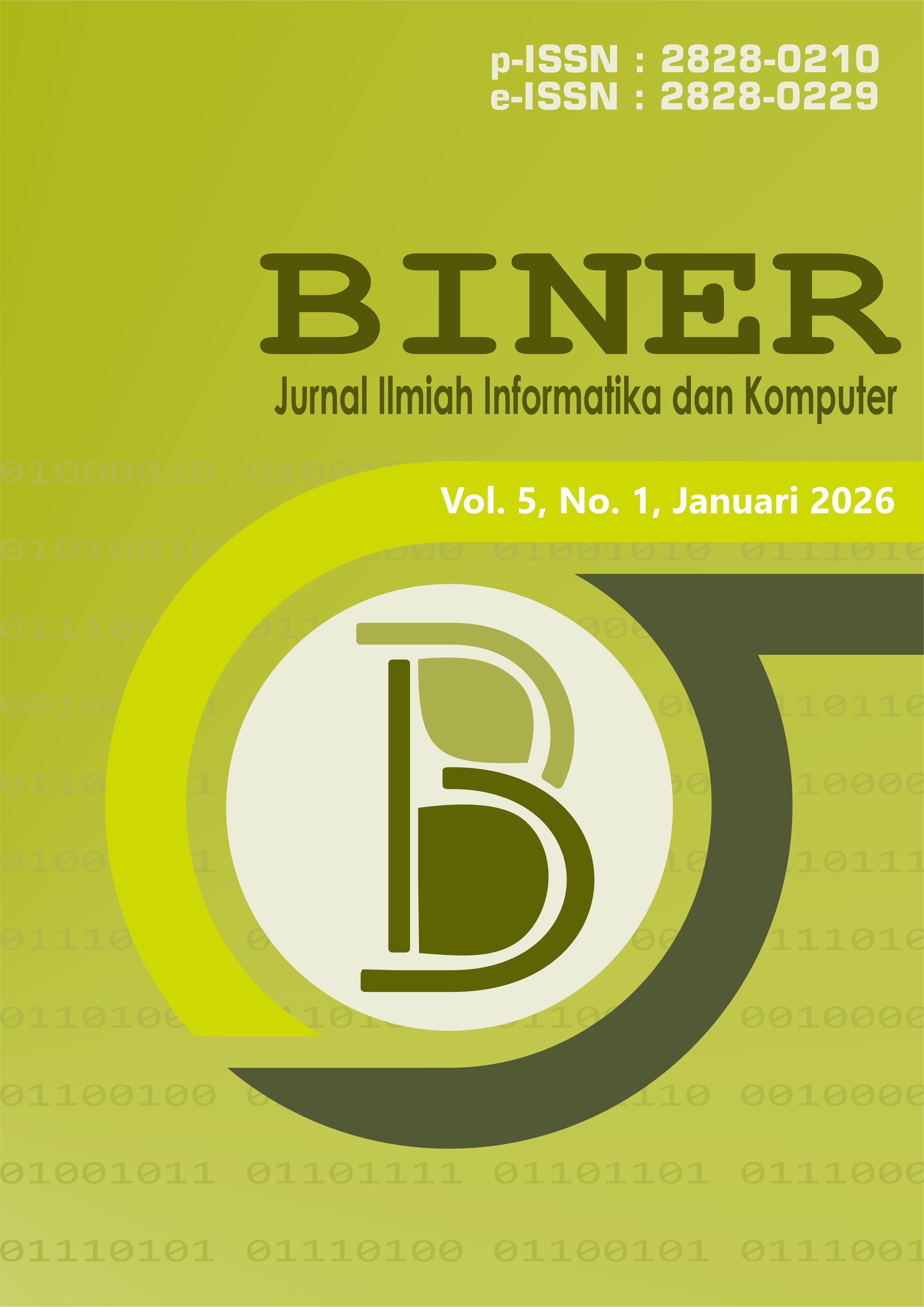 					View Vol. 5 No. 1 (2026): Januari
				