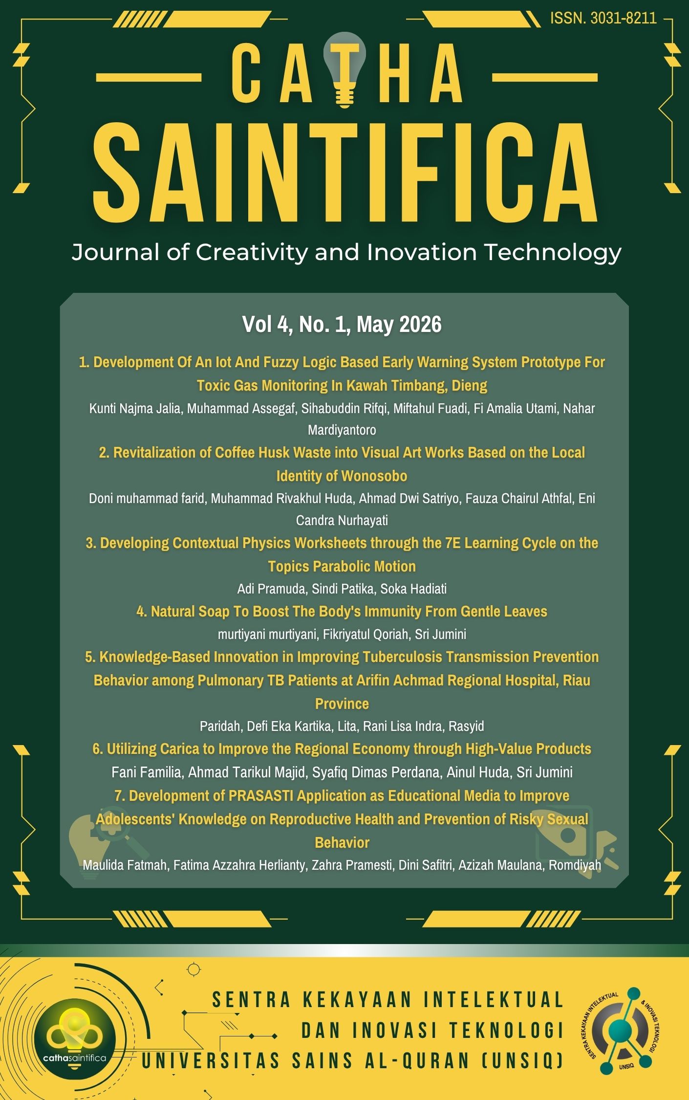 					View Vol. 4 No. 1 (2026): May 2026 Article-in-Press
				